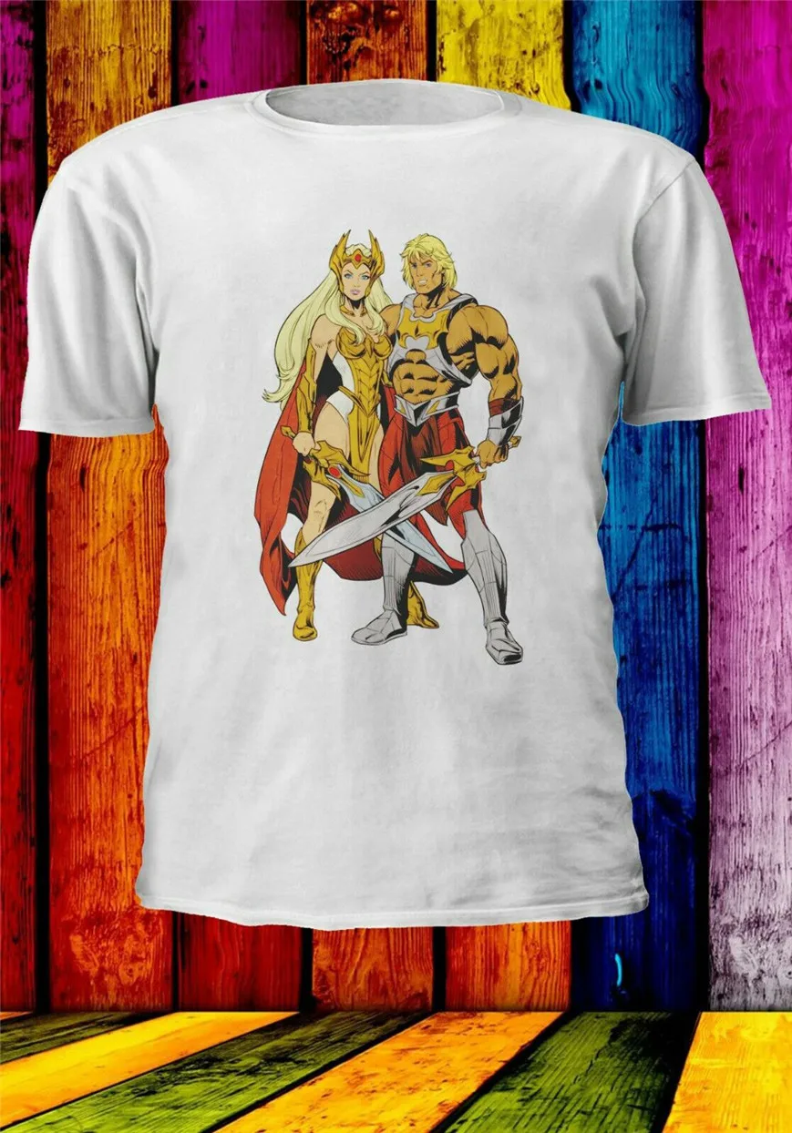 He-Man She-Ra по мощности Greyskull у меня есть мужская и женская футболка унисекс 2858