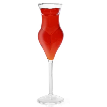 

Creative Wine Glass Tumbler Female Shape Wine Design Cocktail Drink For Family Creative Gifts