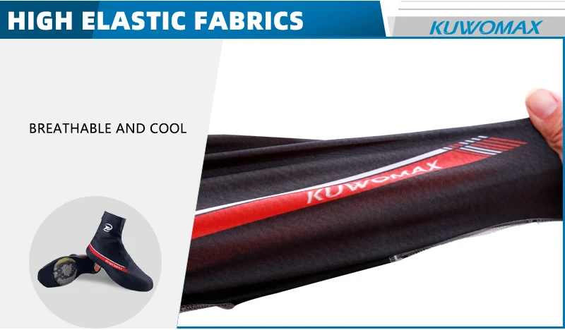 2020 KUWOMAX Professional MTB Cycling Shoe Cover Reflective Cycling Shoe Cover Quick Dry 100% Lycra Men Sports Sneaker Covers.