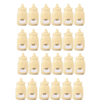 

20Pcs/Lot Baby Bottle Shaped Opener for Wedding Home Baby Shower Return Gifts for Guest
