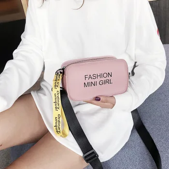 

bolsa feminina Handbags Luxury Fashion Korean Version Women Graffiti Printed Small Square Bag Shoulder Messenger Bag 2019 Female