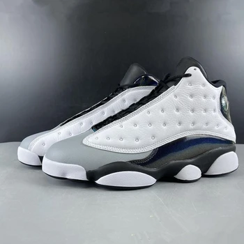 

Hot Selling Flints 13s Countdowns Basketball Sneakers White/Grey High Quality Mens Sports Shoes Trainers EU 40-45