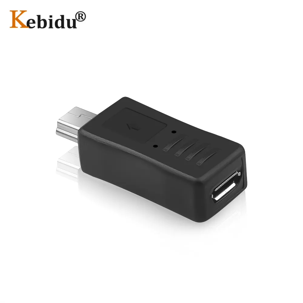 KEBIDU микро USB к мини адаптер Женский мужскому соединителю конвертер для PC