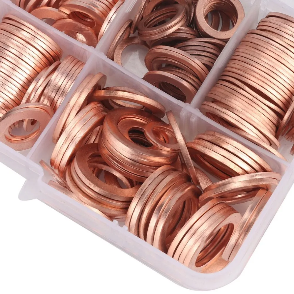 400x толщина Common Rail Форсунка уплотнительная медная прокладка Common Rail ремонтные комплекты