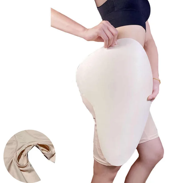 High Waist Butt Hip Up Padded Enhancer Fake Butt Lifter Buttocks  Crossdresser Shapers Fake Ass Pants Padded - Braces & Supports - AliExpress