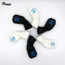 [2 цвета] SHOPGO PUPPY Golf Sand Wedge головные уборы мягкие ПУ Клюшки для гольфа Чехлы чердак 50 52 54 56 58 60 градусов