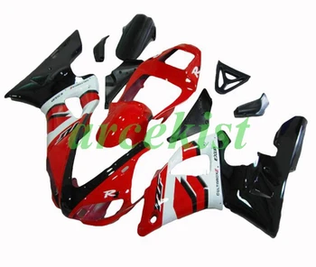 

4 Free Gifts New ABS Motorcycle Full Fairings Kit Fit For YAMAHA YZF R1 1998 1999 98 99 bodywork set Red white