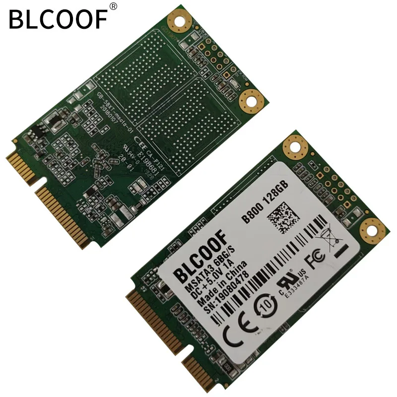 Твердотельный накопитель BLCOOF mSATA SSD жесткий диск HD m.2 sata портативный B800 128 ГБ