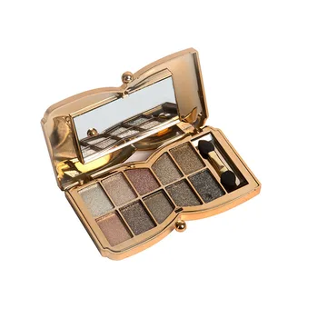 

Newly 10 Colors Pro Diamond Shining Gold Eye Shadow Powder Makeup Mineral Eyeshadow Cosmetic Beauty Foundation Blusher CLA88