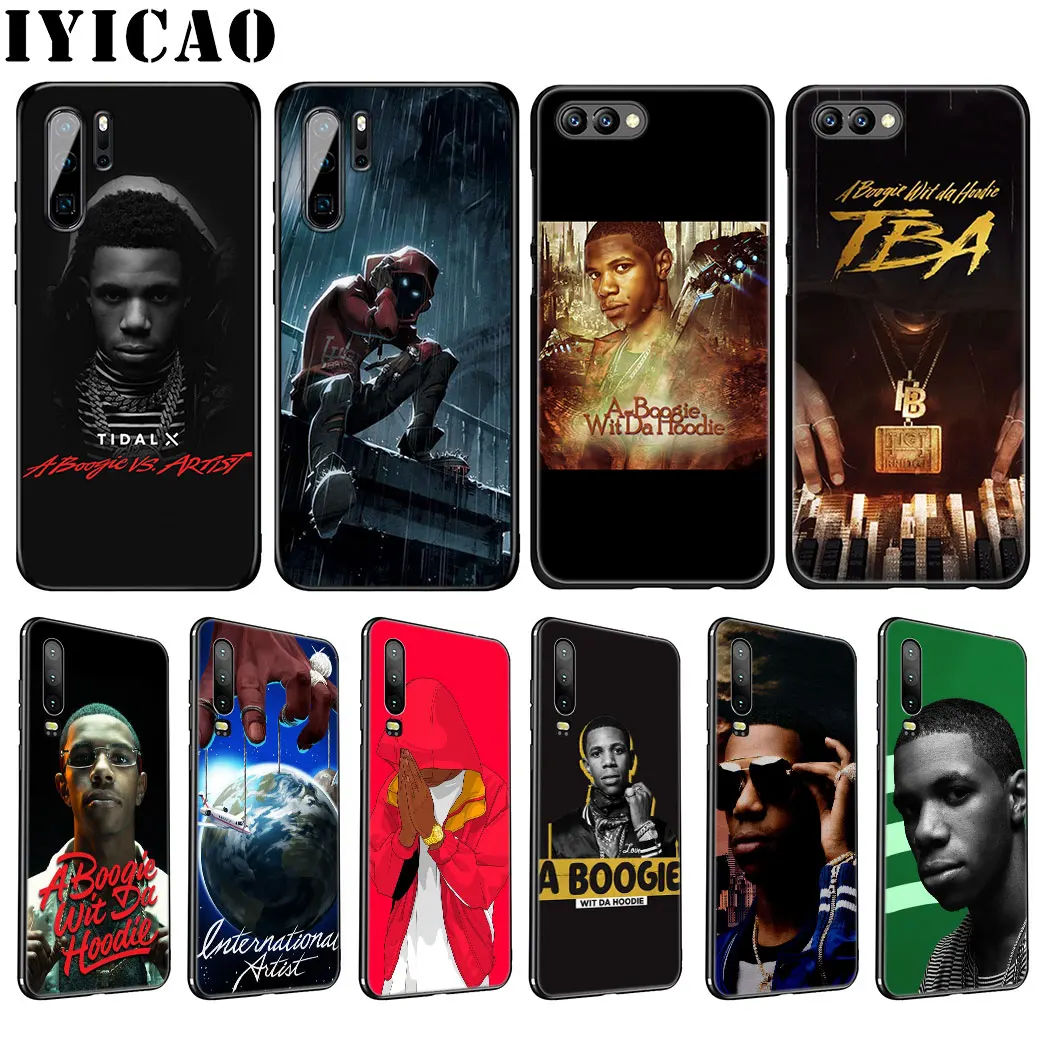 IYICAO A Boogie Wit da Hoodie мягкий чехол для huawei P30 P20 Pro P10 P8 P9 Lite Mini 2017 P Smart Z Plus 2019 |