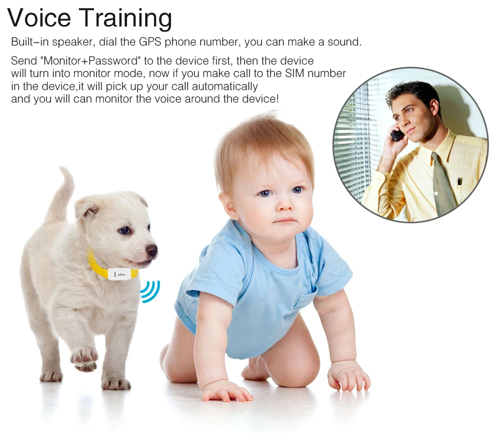 TK909 GPS Tracker for Kids Pet Animal global mini gps pet tracker waterproof long battery gps locator colorful pet collar choose