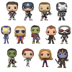 Funko POP The Marvel Avengers3: Бесконечная война танос, халкбастер, Тор персонажи подвижная фигурка-модель игрушки для детей подарок