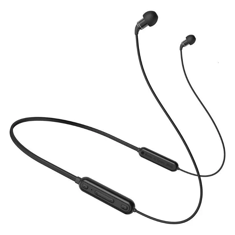 Ubeamer A3 Bluetooth 5,0 беспроводные стерео шумоподавляющие спортивные наушники с микрофоном для мобильных телефонов - Цвет: Black