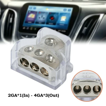 

1Pc Car Fuse Box Holder Stereo Voltage Safe Durable Tool Cable Splitter Car Audio Distributor Block Fuse Box Fuse Box