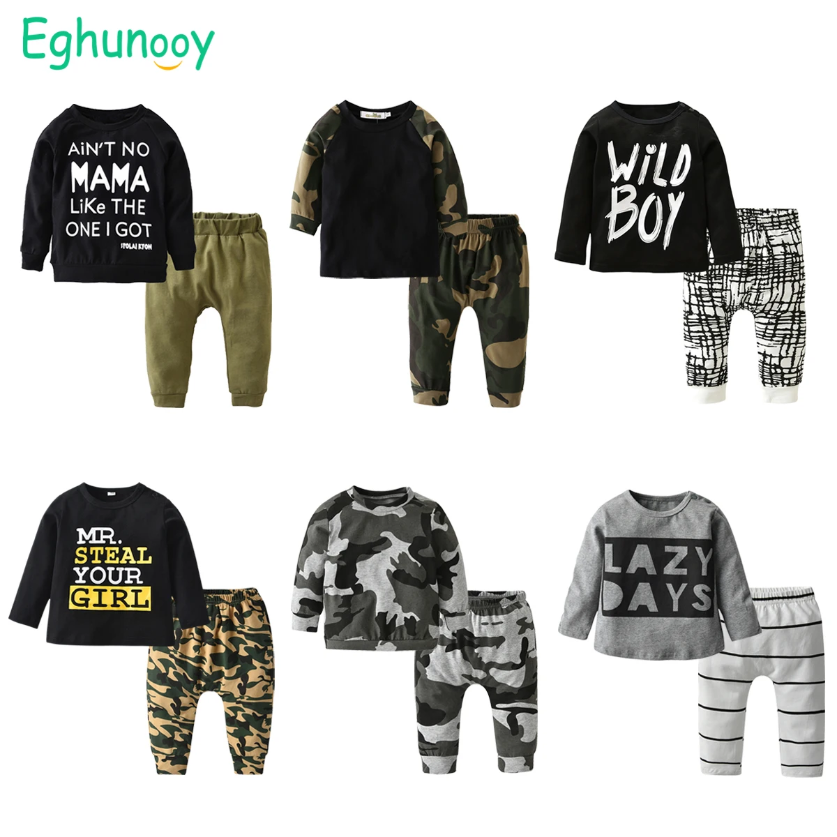 Special Price Toddler Clothing Newborn Infant Baby-Boys Outfits-Suit Pant Long-Sleeve Cotton Letter RLwqerAw0AO