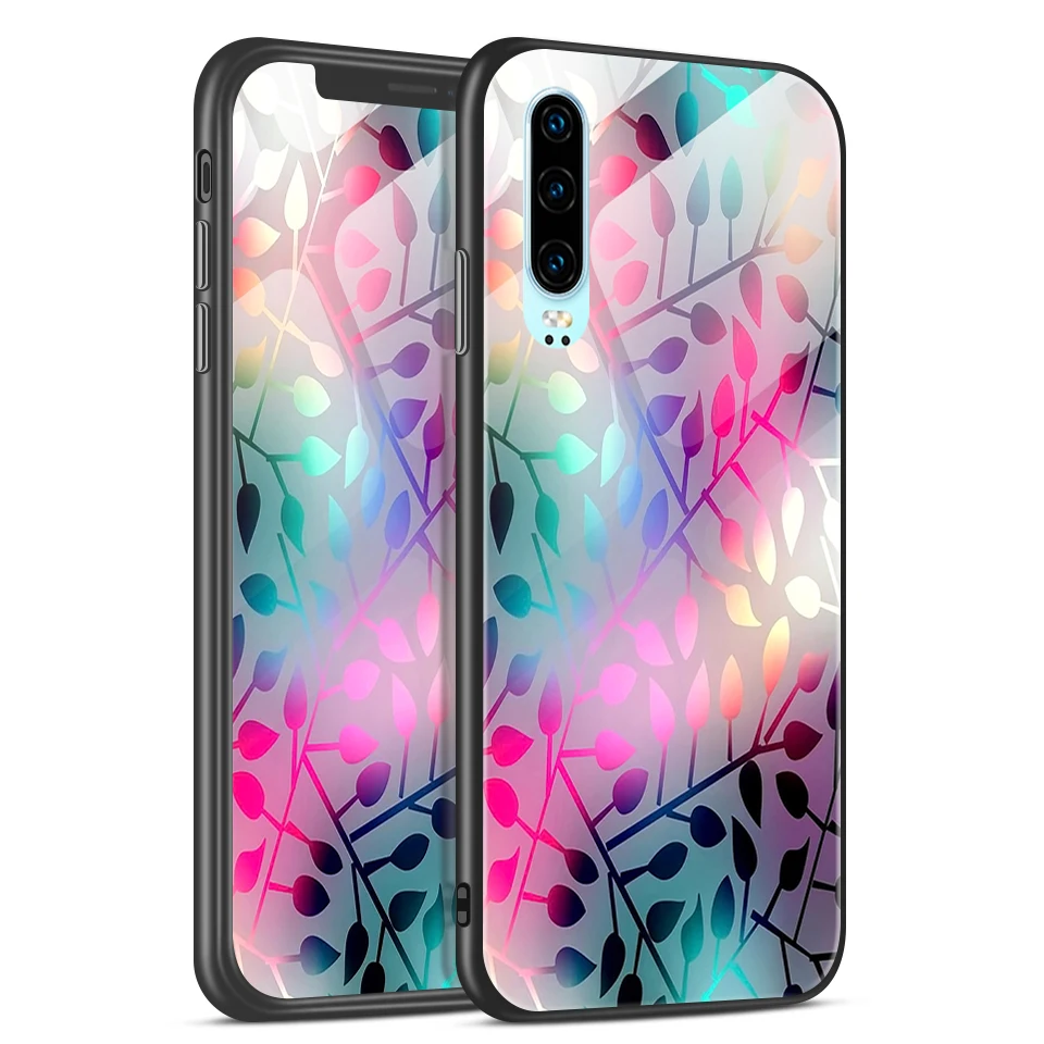 Чехол для телефона huawei P30 Lite Pro закаленное стекло чехол для huawei ELE VOG MAR L29 L04 LX1 P30Pro роскошный противоударный жесткий чехол - Цвет: H150