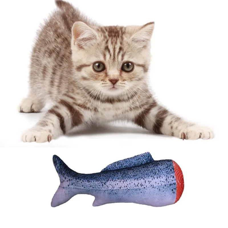 Мягкая плюшевая игрушка для питомца в форме вкусной рыбы, игрушка для кошки, подарок, кошачья рыба, набитая Кошачьей Мятой, имитация рыбы, игрушка для игры в домашних животных Y