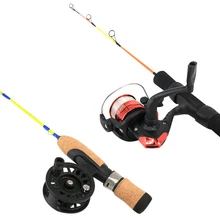 50 см катушка для ловли нахлыстом, крепкое колесо с высокой ногой, Рыболовные катушки для левой руки, рыболовная катушка, колеса, комбинированная удочка для нахлыстом