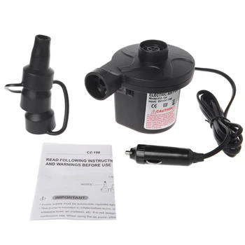 

Electric Air Pump Portable Air Mattress Pump Inflator Deflator For Inflatables