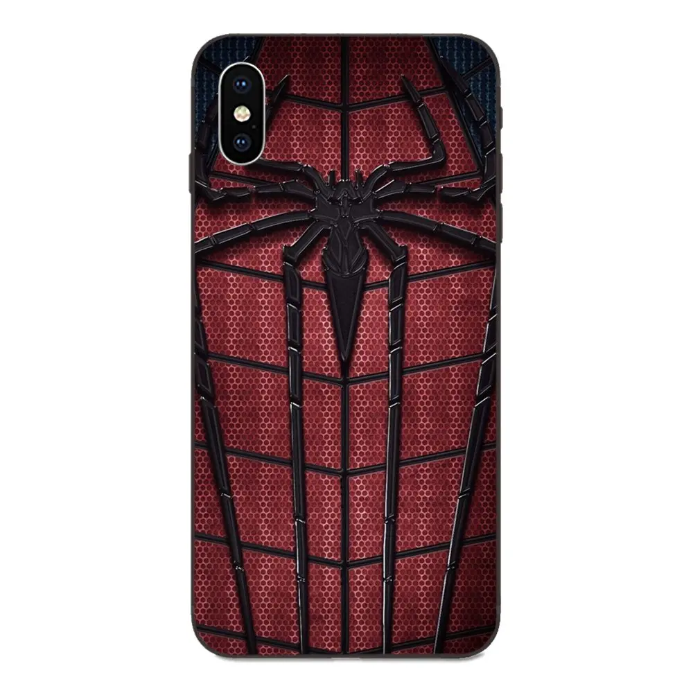 Костюм Человека-паука с принтами "Marvel", "Мстители", арт Супермен для Xiaomi Redmi Note 3 3 S 4 4A 4X5 5A 6 6A 7 7A K20 Plus Pro S2 Y2 Y3 мягкие чехлы для телефонов - Цвет: as picture