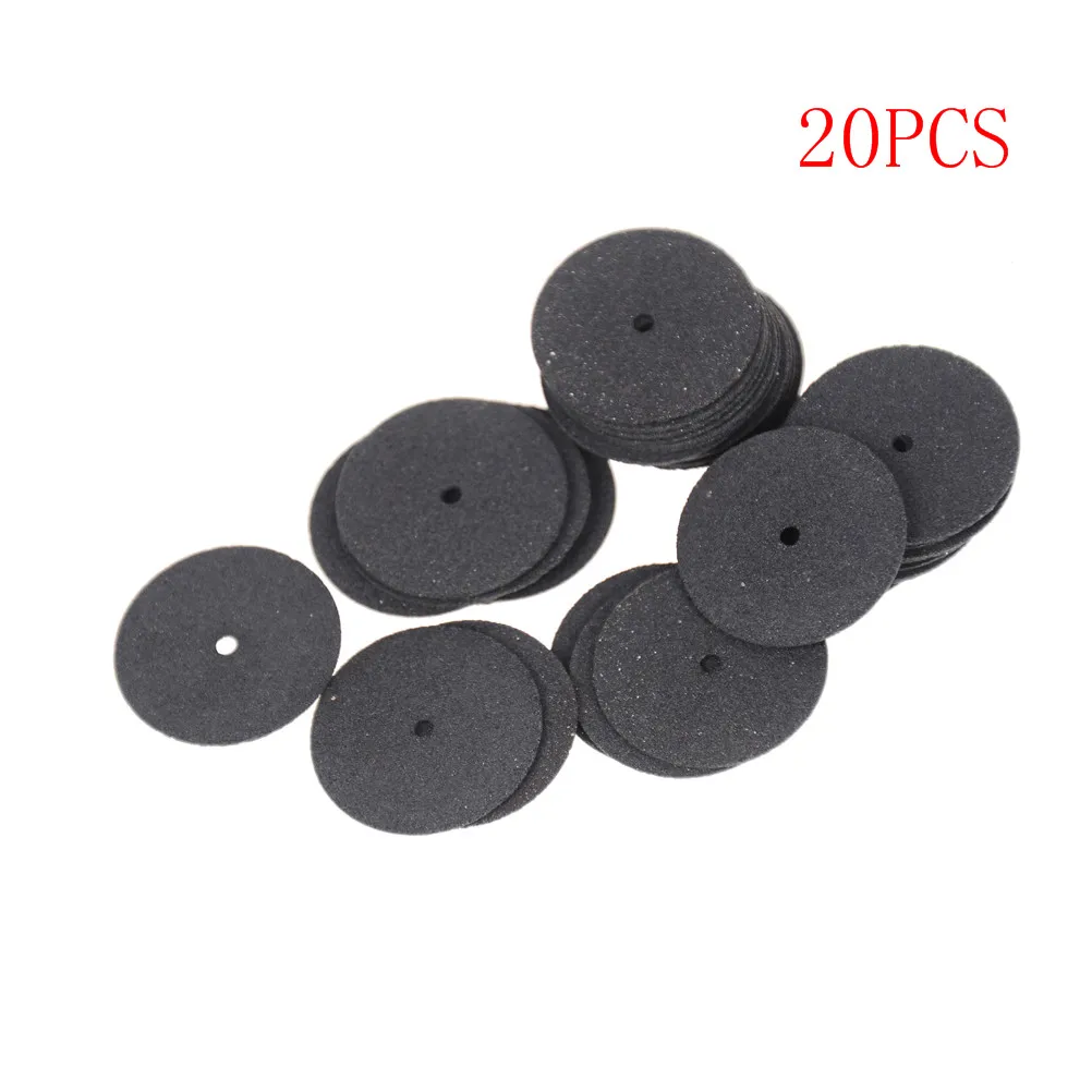 20pcs Resin Cutting Abrasive Discs 24mm Resin Cut Off Grinding Wheels Rotary Blade Disc Tool for Dremel Rotary Tool Accessories