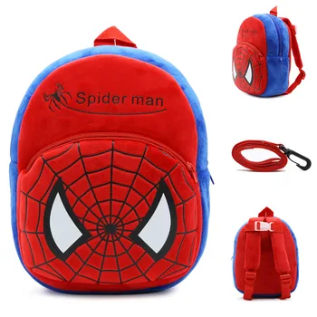 

Kids 2020 New Auto Man Spider Captain Children's Schoolbag Boy Girl Kindergarten Schoolboy Backpack Fashion Waterproof Schoolbag