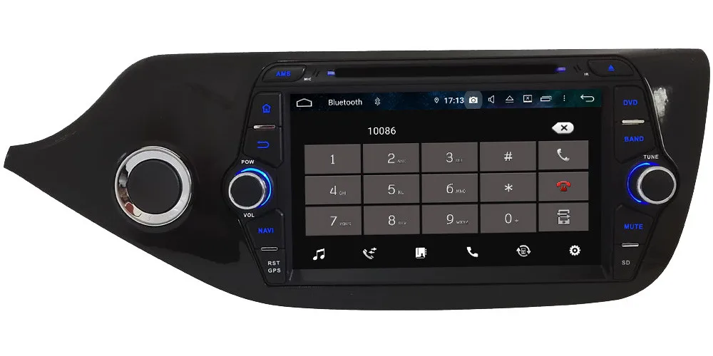 Klyde ips 4G Android 9,0 Восьмиядерный 4 Гб ОЗУ 64 Гб ПЗУ DSP BT автомобильный DVD мультимедийный плеер радио gps ГЛОНАСС для Kia Ceed 2012