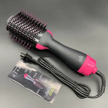 

Hair Dryer Brush Multifunction Electric Hair Straightener Massage Comb Negative Ion Rotating Hair Brush Styler Salon Roller Comb