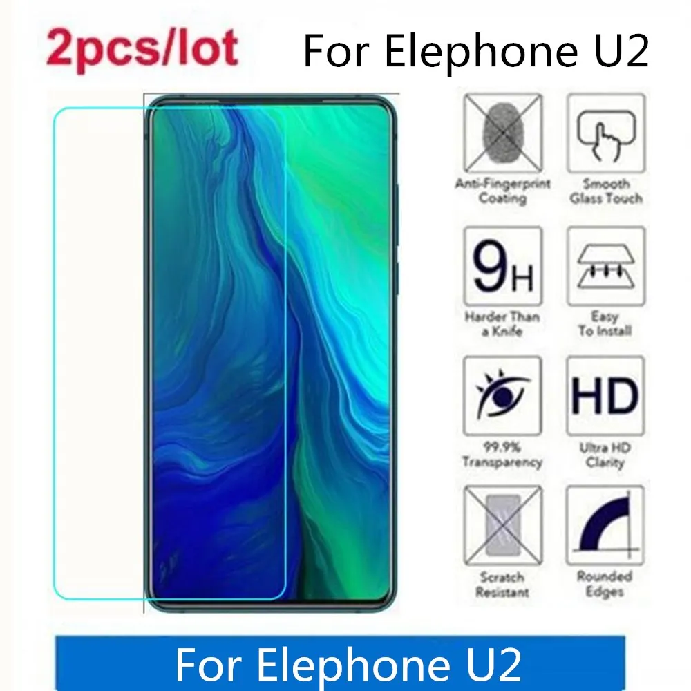 Закаленное стекло для Elephone U2 2.5D Premium Защитная пленка экрана защитная | Мобильные
