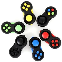 Jouets Cube sensoriels amusants 8 en 1, soulagement de l'anxiété et du Stress, contrôleur classique, jeu à main, Fidget Pad, idéal