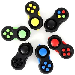 8 em 1 diversão ansiedade e alívio do estresse sensorial cubo brinquedos clássico controlador handheld jogo almofada fidget faz ideal brinquedo