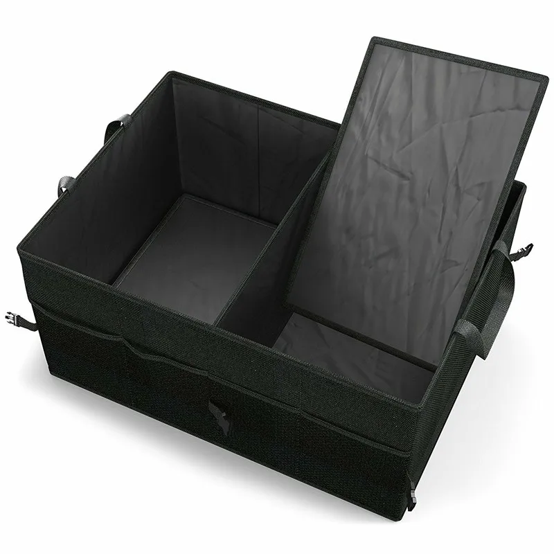 Черный автомобиль хранения складной коллапс пакет для мусора БАГАЖНИК Грузовой Caddy коробки для хранения, органайзеры SUV автомобиль полезный ящик для хранения
