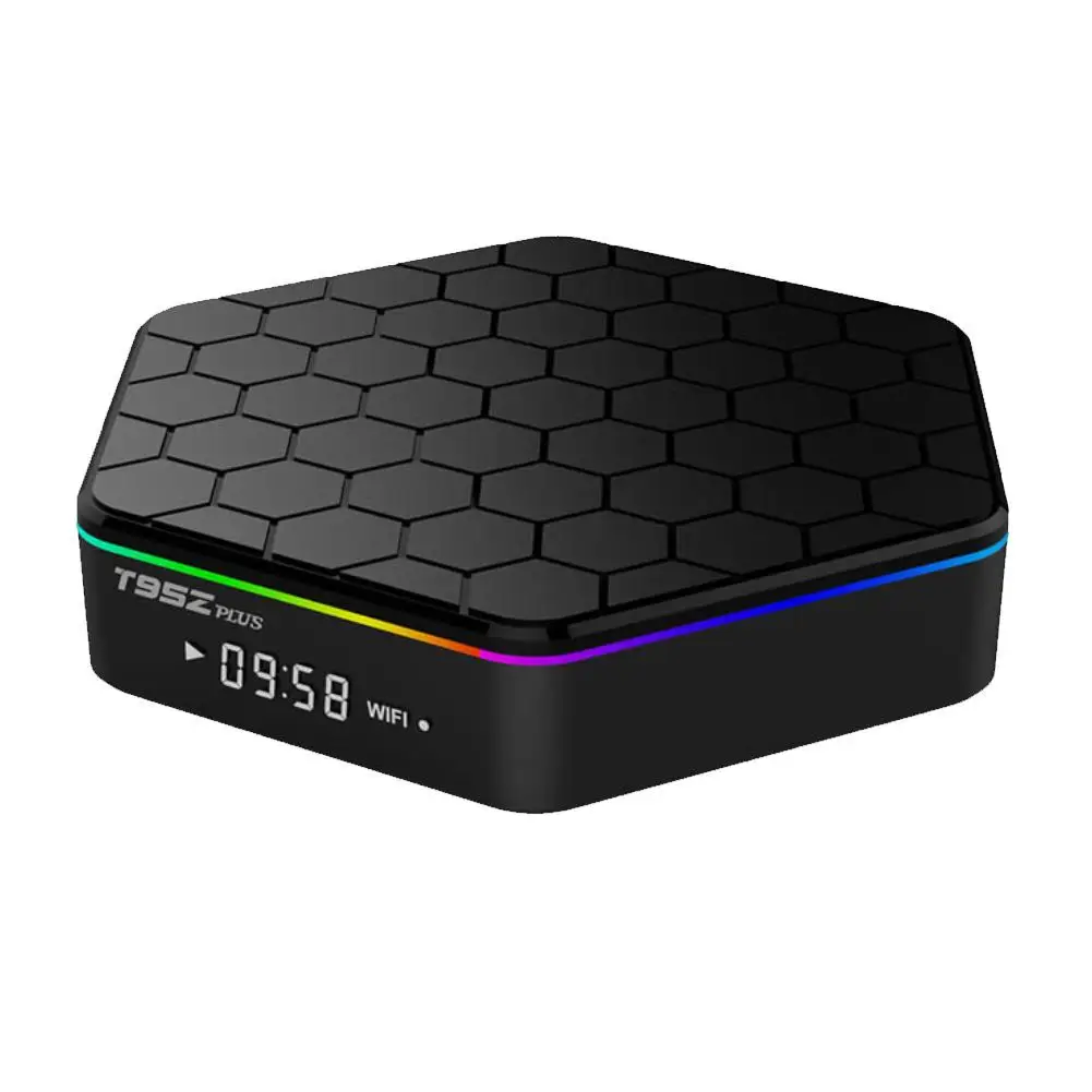 Оригинальная ТВ-приставка T95Z Plus Smart TV 3 Гб/32 ГБ S912 Восьмиядерный Android 7 1 2 4G/5 ГГц Wi-Fi