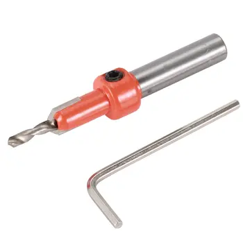 

Alloy Drill Bits 3.2mm*8mm Pilot Hole Saw Countersink Woodworking Chamfering Drilling Holes Accessories Wood Power Rotary Tool