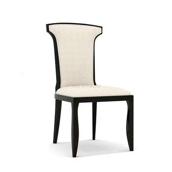

Dining chair modern leisure simple fashion personality creative restaurant living room home single soft bag backrest