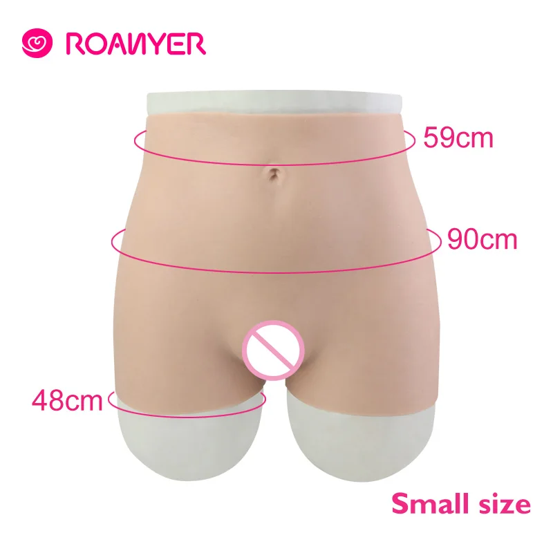 Силиконовые штаны Roanyer для трансвеститов с искусственным проникающим цветом