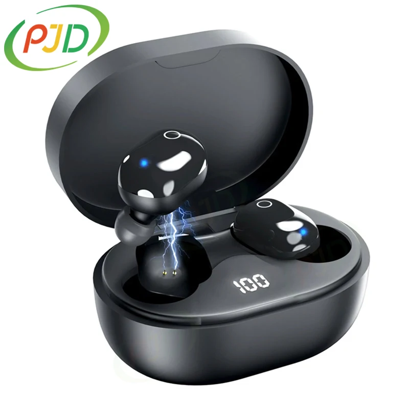 PJD A6S TWS audifonos bluetooth inalambrico Auriculares estéreo Bluetooth For Xiaomi Redmi con cancelación de ruido para Huawei Samsung iPhone All Smart Phone