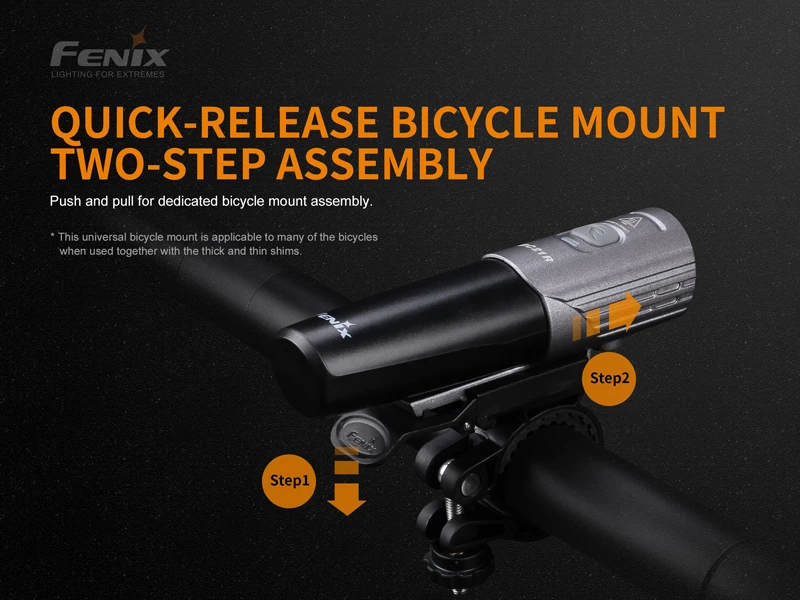 Fenix BC21R V2.0 Lightweight Bicycle Light (9)