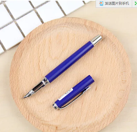 M&G AFP43601 Art Fountain Pen Calligraphy Elbow Bent Tip Metallic Pen Calligraphy for Student Office Fountain Pen