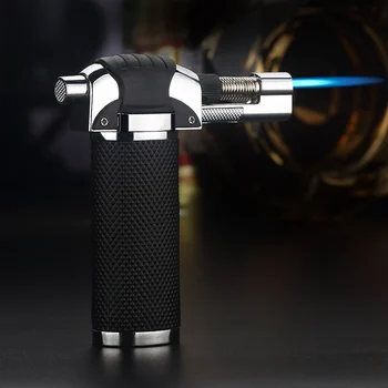 

Metal Lighters Windproof Spray Gun Gas Lighter Firepower fierce Torch Cigar Butane Lighters Kitchen Outdoor Barbecue Lgnition