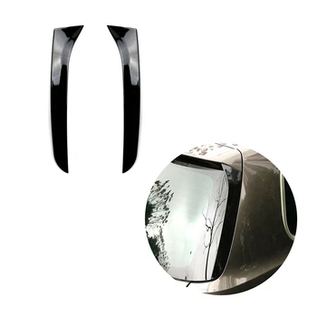 

Rear Side Wing Roof Spoiler Stickers Trim Cover Gloss Black for Volkswagen otan Travel Edition Passat B6 B7 2006-2015