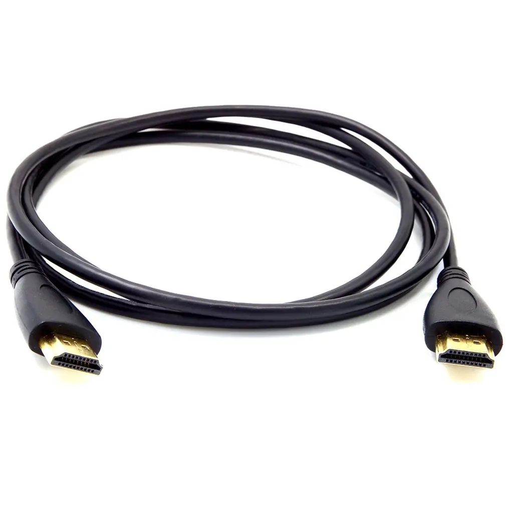 HDMI кабель для Blu-Ray 3D DVD для PS3 HD ТВ xbox ЖК-дисплей HD ТВ 1080P позолоченный разъем 3D 1080P кабель со штыревыми соединителями на обоих концах для подключения