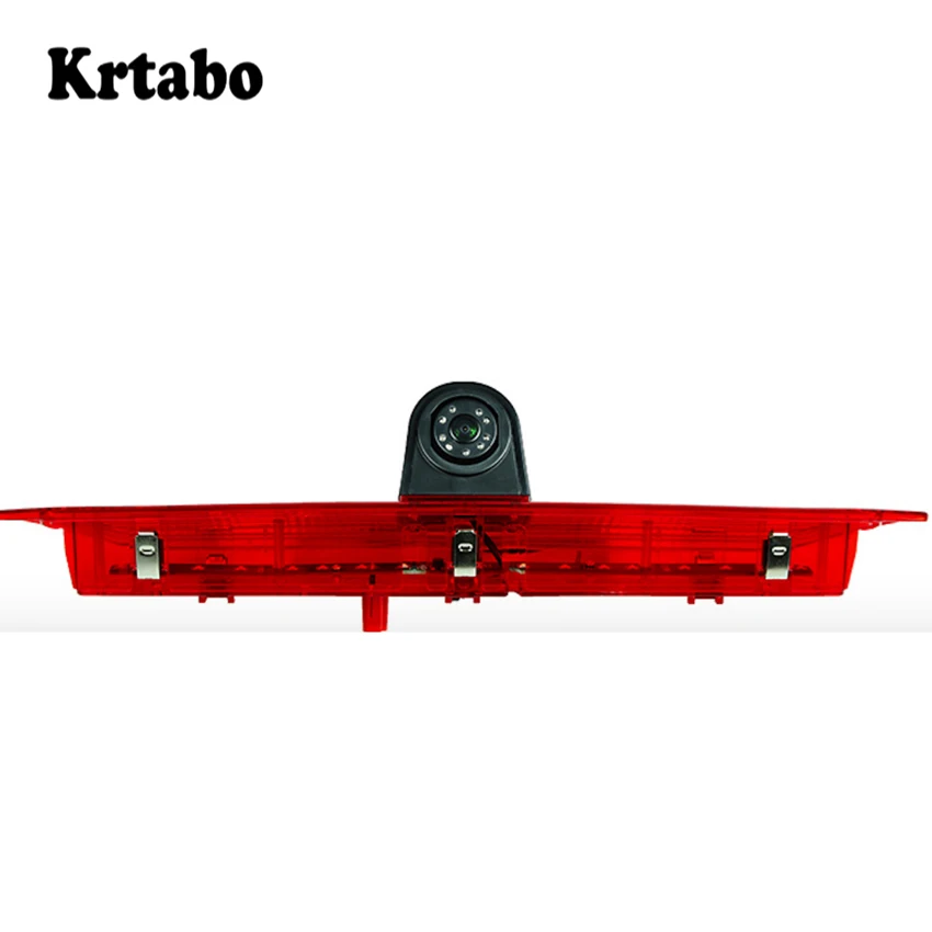 

Krtabo High position brake light full hd Night vision reversing rear view car camera For ford Transit