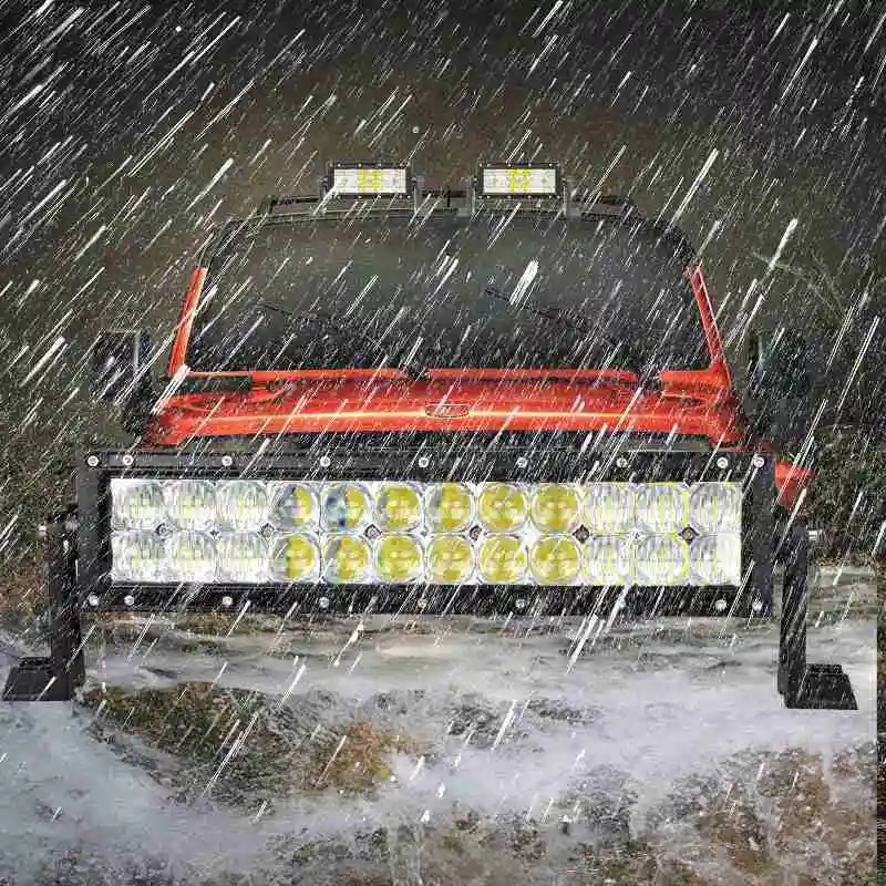 CREK 14 дюймов 72 Вт прямой внедорожник светодиодный светильник свет бар 4x4 4wd