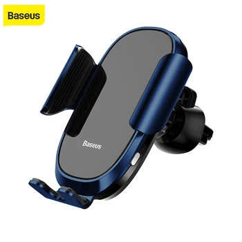 

Baseus Fully automatic Car Phone Holder Intelligent Sensing Air Vent Mobile Phone Stand For iPhone X XS Max XR Samsung Gravity