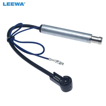 

LEEWA 5set Car Radio Stereo Antenna Aerial Converts ISO Female To ISO Male Connector Adapter With Amplifier #CA2964