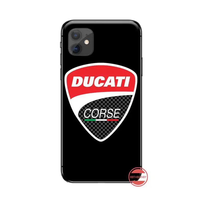 Ducati Corse чехол с логотипом для iphone 5 5S SE 5C 6 6S 7 8 plus X XS XR 11 PRO MAX|Бамперы| |