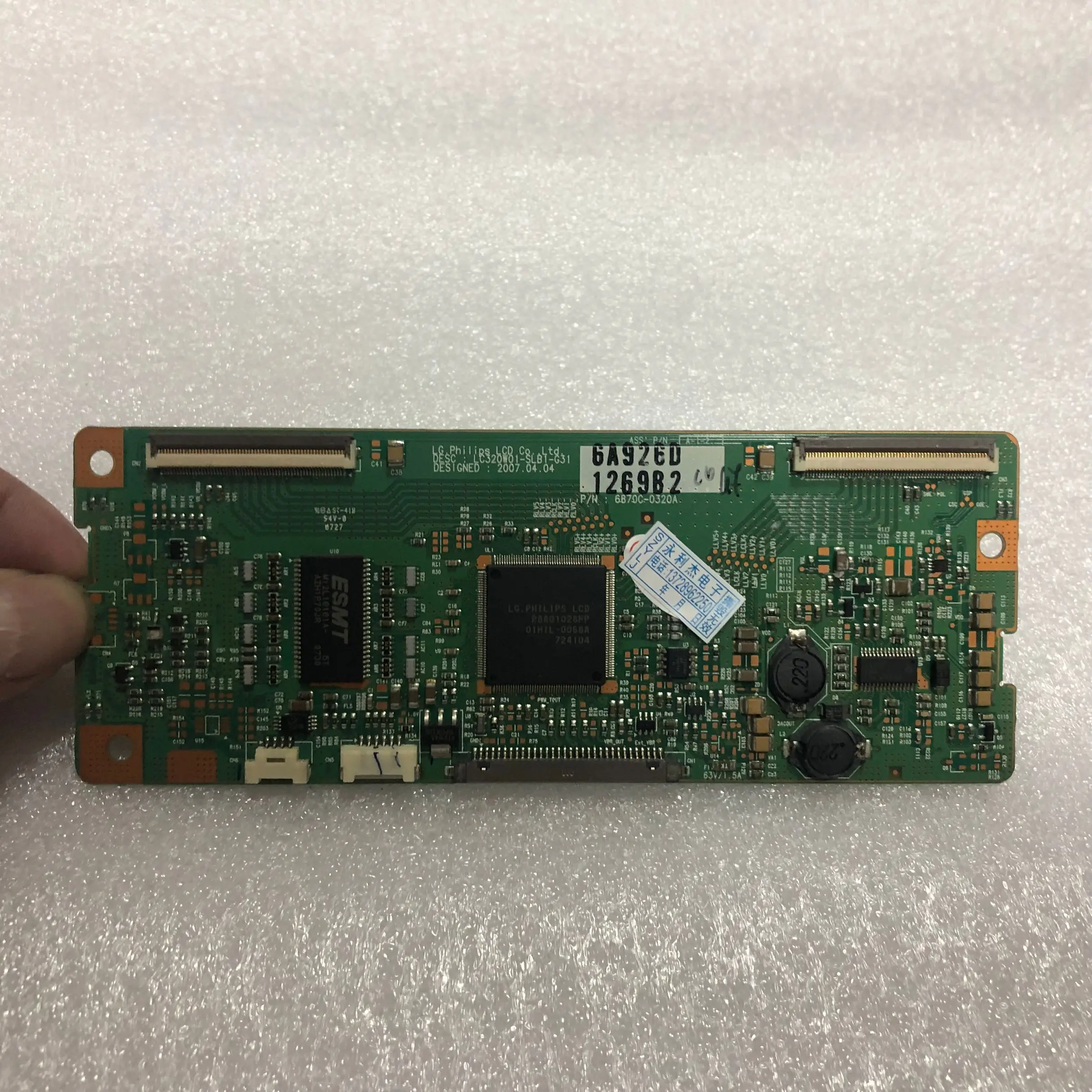 Бесплатная доставка оригинальный 100% тест для LG logic board 32LC7R TA 6870C 0320A экран LC320WX6 SL