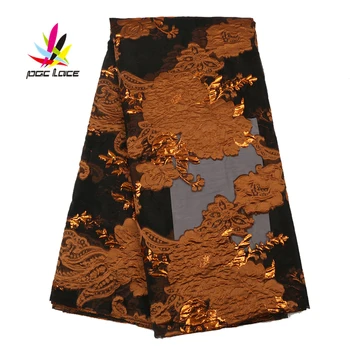 

Getzner Brocade Latest African Wedding Laces Flower Tulle Applique Cover Net Lace Fabric for Africa Guipure Encaje AMY3007B