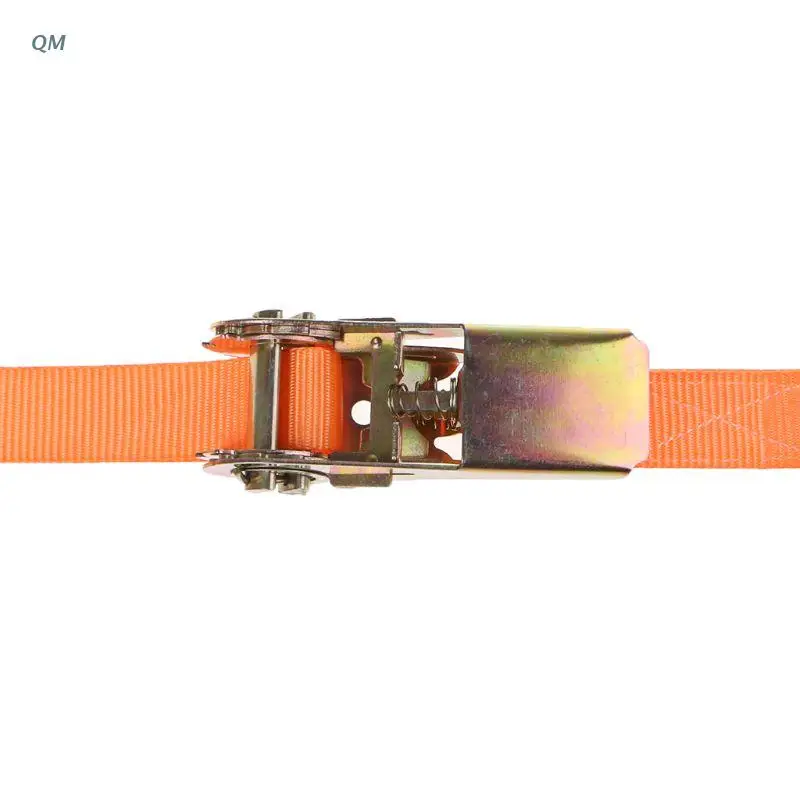 Porable Heavy Duty Tie Down Cargo Strap Luggage Lashing Strong Ratchet Strap Belt With Metal Buckle 13MF